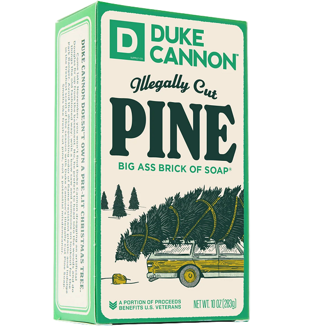 Duke Cannon Big Brick of Soap Illegally Cut Pine