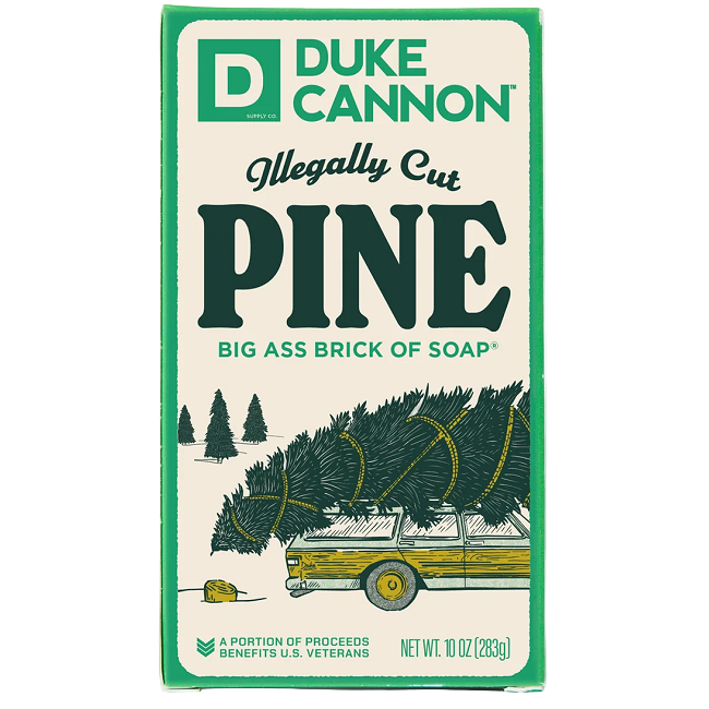 Duke Cannon Big Brick of Soap Illegally Cut Pine