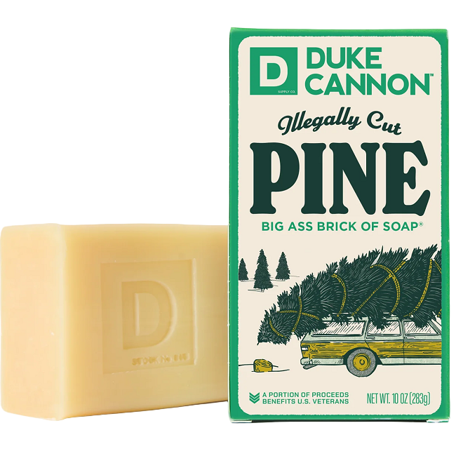 Duke Cannon Big Brick of Soap Illegally Cut Pine