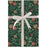 Lush Winter Botanical Jumbo Gift Wrap Roll 10' x 30"