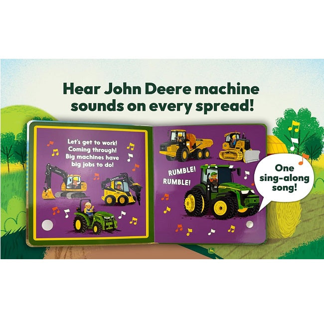 John Deere Kids Book Listen Touch & Feel Dig! Dump! Beep!