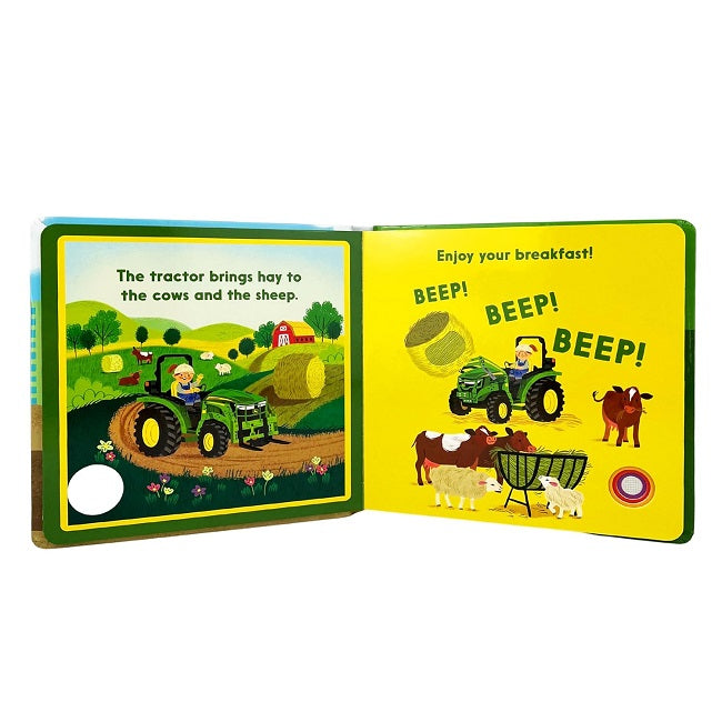 John Deere Kids Book Listen Touch & Feel Dig! Dump! Beep!
