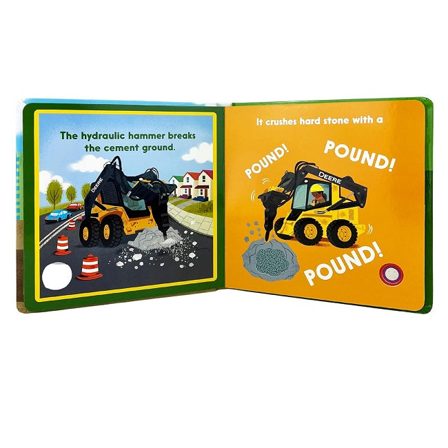 John Deere Kids Book Listen Touch & Feel Dig! Dump! Beep!