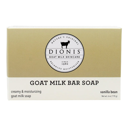 Dionis Vanilla Bean Goat Milk Bar Soap 6 oz.