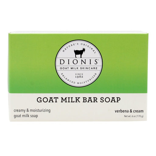 Dionis Verbena & Cream Goat Milk Bar Soap 6 oz.