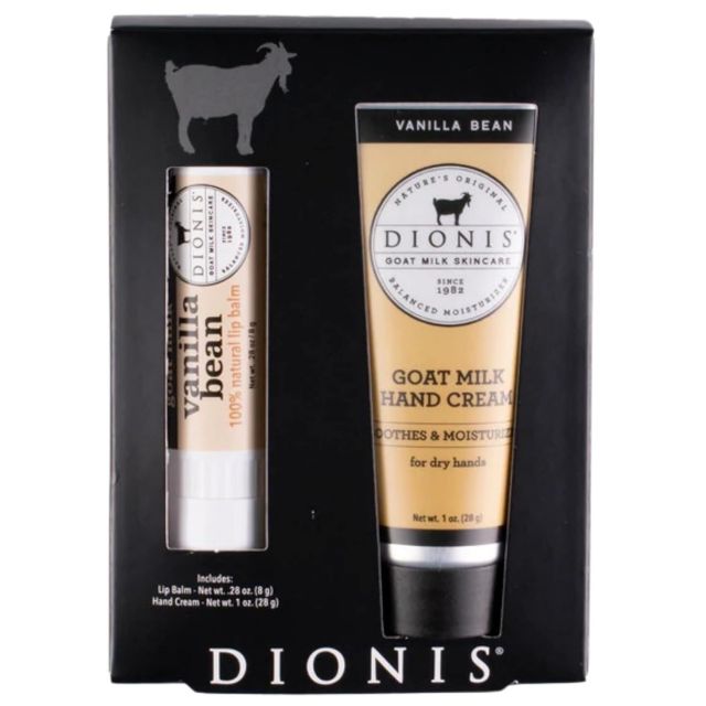 Dionis Vanilla Bean Lip & Hand Set