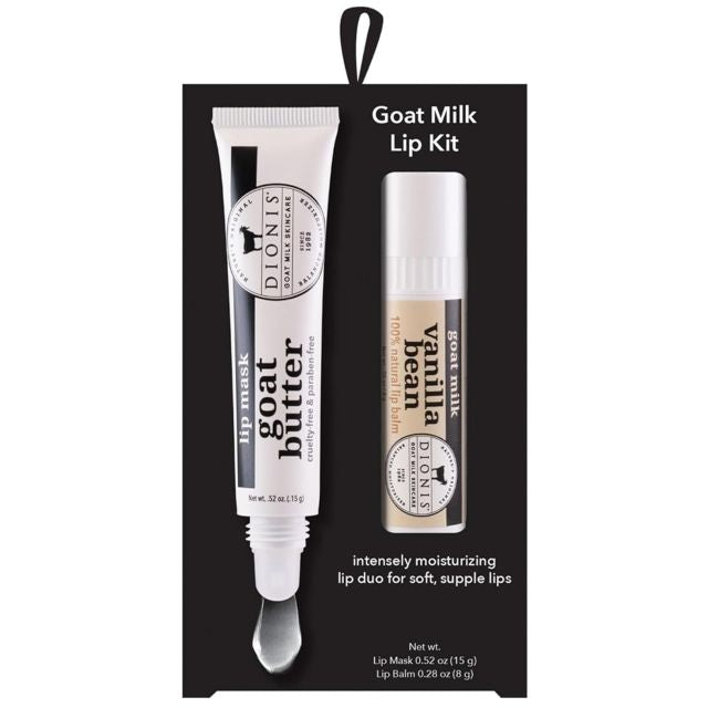 Dionis Vanilla Bean Goat Butter Lip Kit