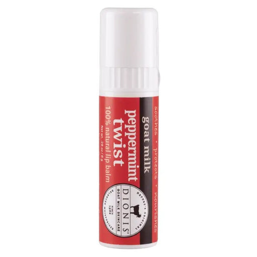 Dionis Peppermint Twist Goat Milk Lip Balm 0.28 oz.