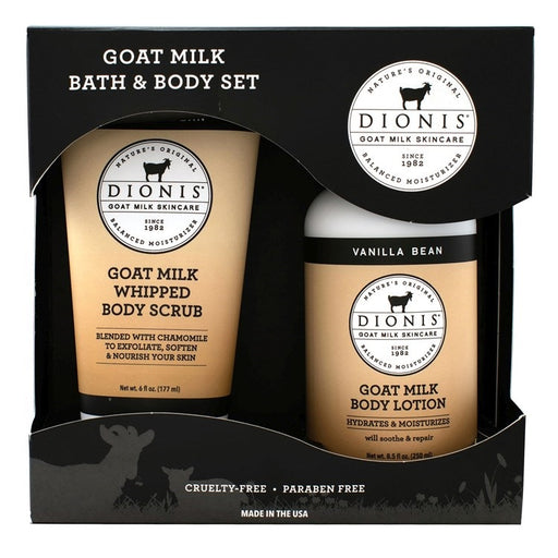 Dionis Vanilla Bean Bath & Body Gift Set