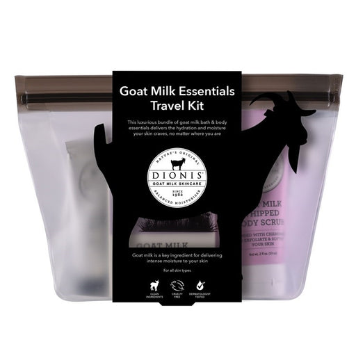 Dionis Lavender Blossom Goat Milk Essentials 6-Piece Travel Kit