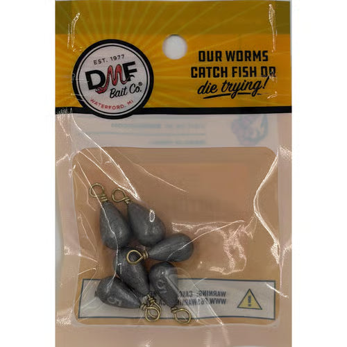 DMF Bait Bell Sinkers 1 in.
