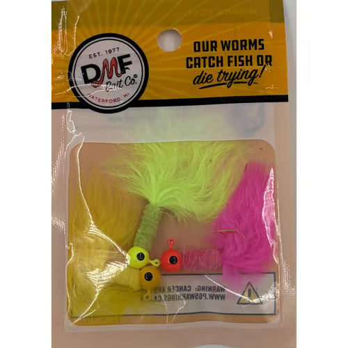 DMF Bait Crappie Jigs Assorted Colors