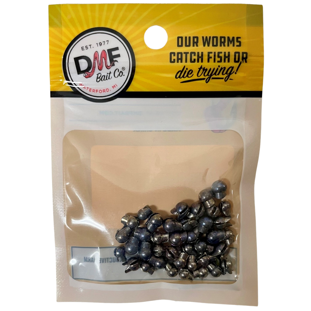DMF Bait Pinch-On Sinkers, Assorted Small