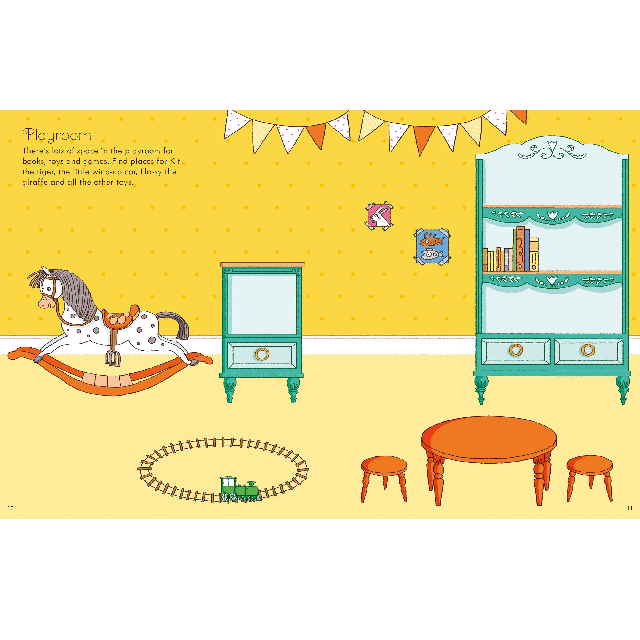Dollhouse First Sticker Book, Usborne