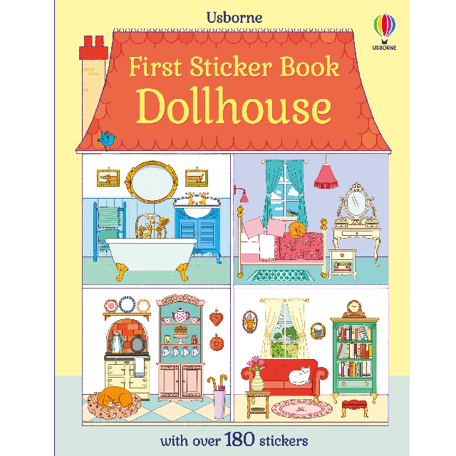 Dollhouse First Sticker Book, Usborne