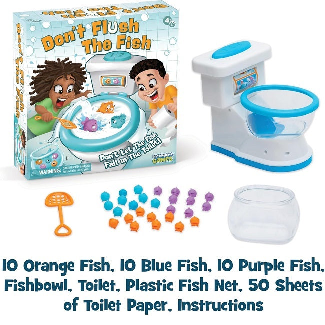 Don't Flush the Fish Game Play Monster