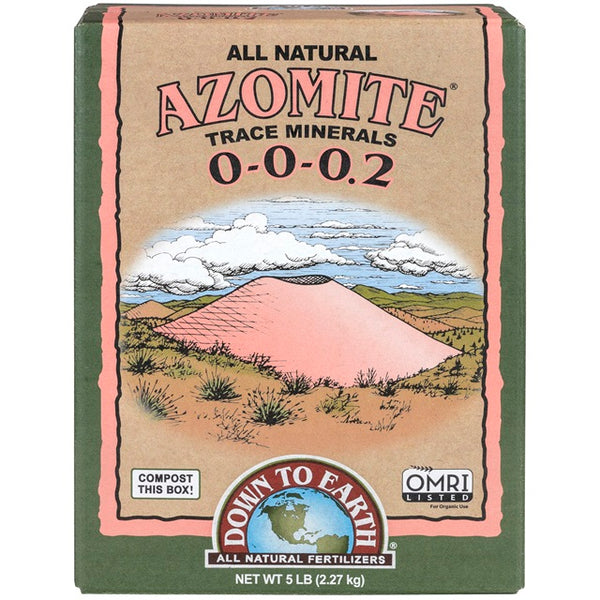 Down To Earth Azomite Powdered Trace Minerals 5 Lbs. — Ellington Agway