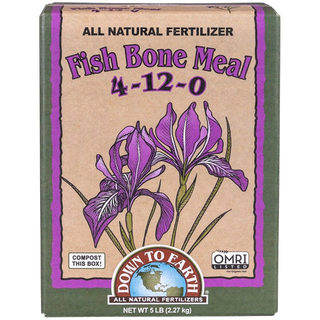 Down To Earth Fish Bone Meal, 5 lbs.