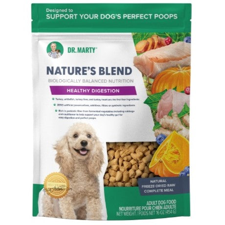 Dr. Marty Nature's Blend Healthy Digestion Freeze-Dried Dog Food