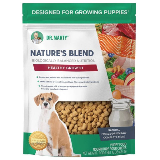 Dr. Marty Nature's Blend Healthy Growth Freeze-Dried Puppy Food
