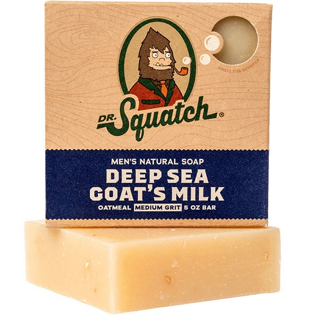 Dr. Squatch 5-oz. Bar Soap, Deep Sea Goat's Milk