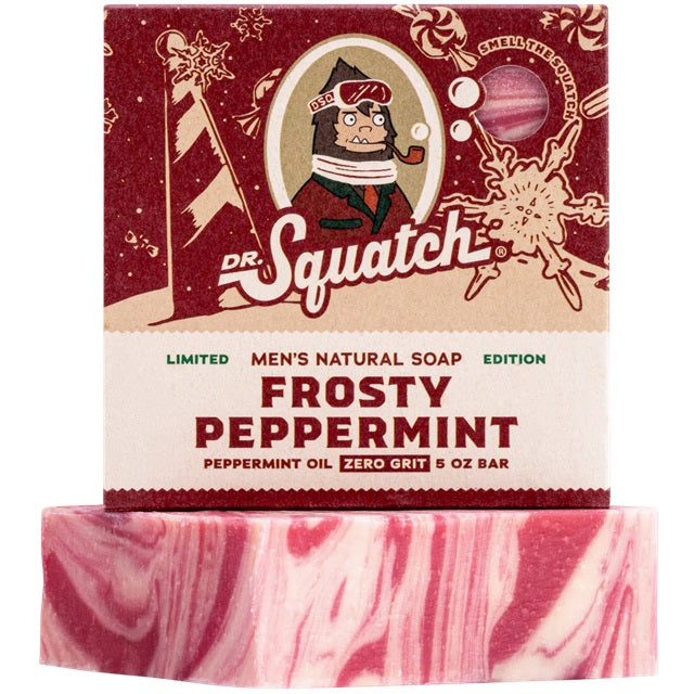 Dr. Squatch 5-oz. Bar Soap, Frosty Peppermint (Limited Edition)