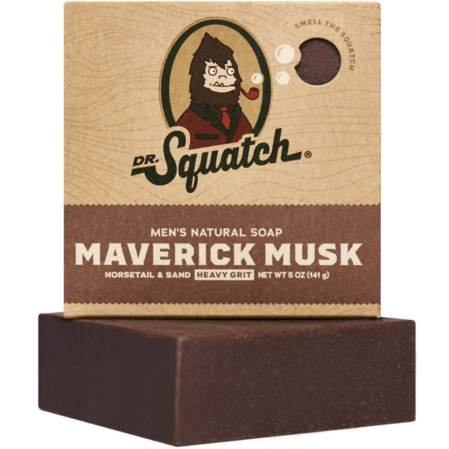 Dr. Squatch 5-oz. Bar Soap, Maverick Musk