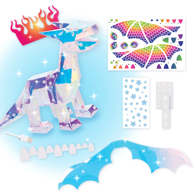 Creativity for Kids Prism Light Dragon Craft Kit