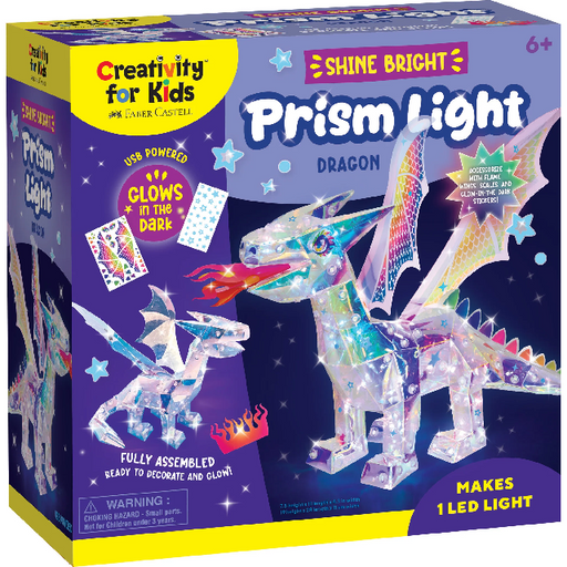 Creativity for Kids Prism Light Dragon Craft Kit