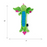 GoDog Dragons Green Skinny Plush Dog Toy
