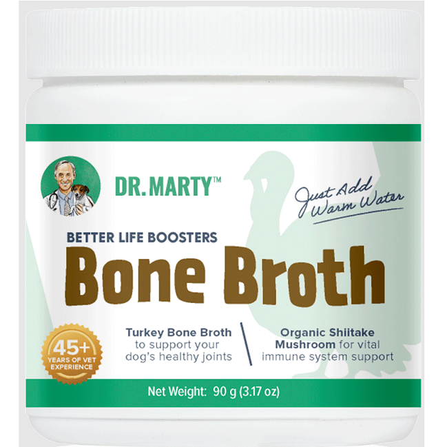 Dr. Marty Better Life Boosters For Dogs – Bone Broth, 3.17 oz.