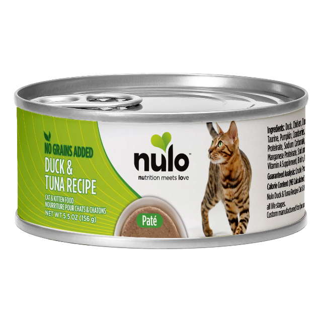 Nulo Paté Duck & Tuna Recipe for Cats 5.5oz