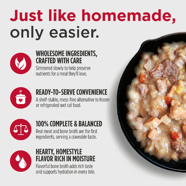 Nulo Gently-Cooked Meals Duck & Chicken Recipe for Cats 3.5oz