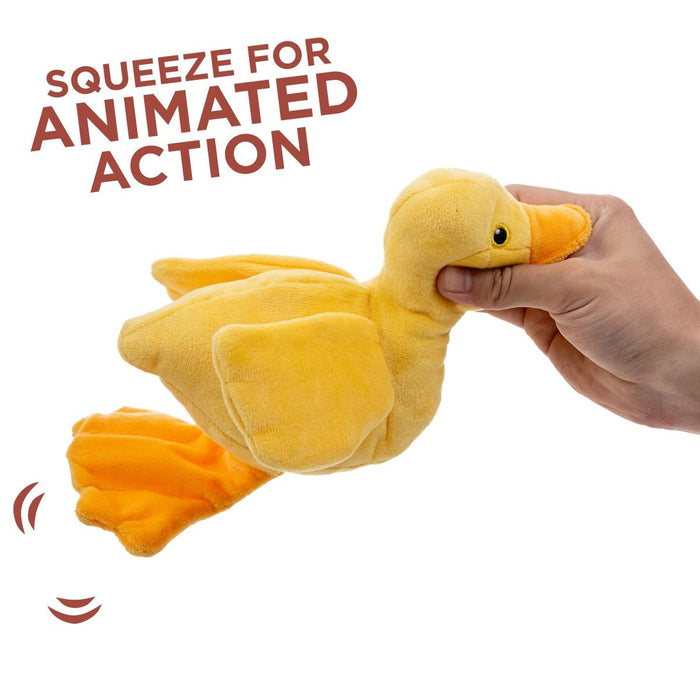 Territory Duck Moving Plush Dog Toy
