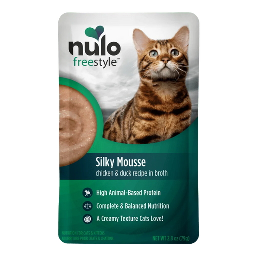 Nulo FreeStyle Silky Mousse Chicken & Duck Recipe for Cats 2.8oz