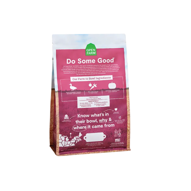 Open Farm Farmstead Duck Ancient Grains Dry Dog Food