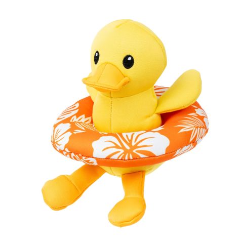 Territory 2-in-1 Floating Plush Duck Dog Toy