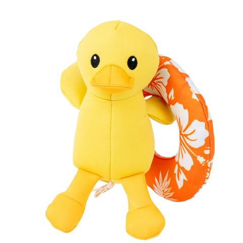 Territory 2-in-1 Floating Plush Duck Dog Toy