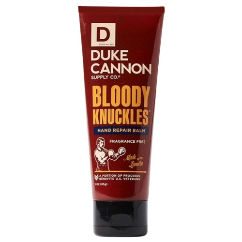 Duke Cannon Bloody Knuckles Hand Repair Balm, 3 oz. Tube