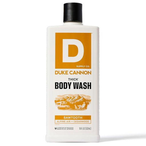 Duke Cannon Thick High-Viscosity Body Wash Sawtooth