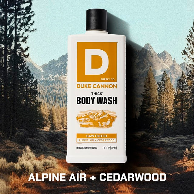 Duke Cannon Thick High-Viscosity Body Wash Sawtooth