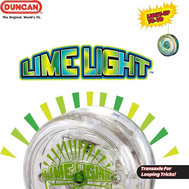 Duncan Lime Light Light-Up Yo-Yo, Assorted Colors