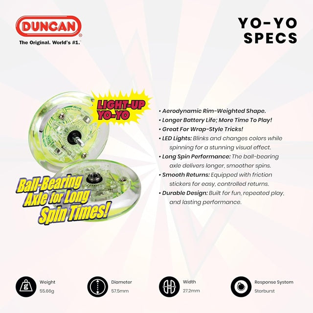 Duncan Pulse Light-Up Yo-Yo, Assorted