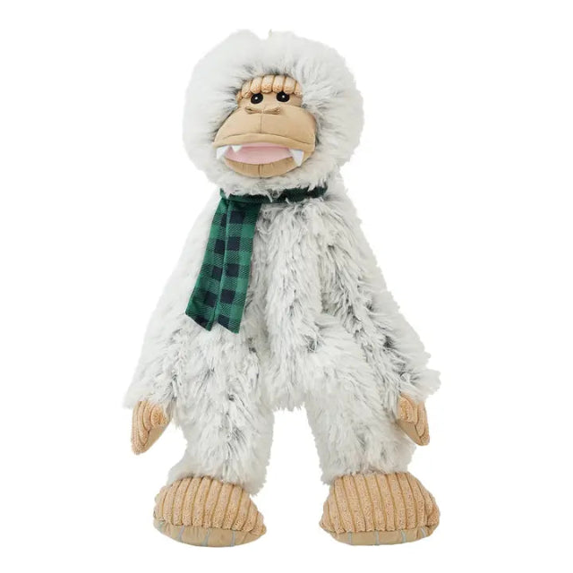 Tall Tails Yeti with Scarf Rope Body Dog Toy