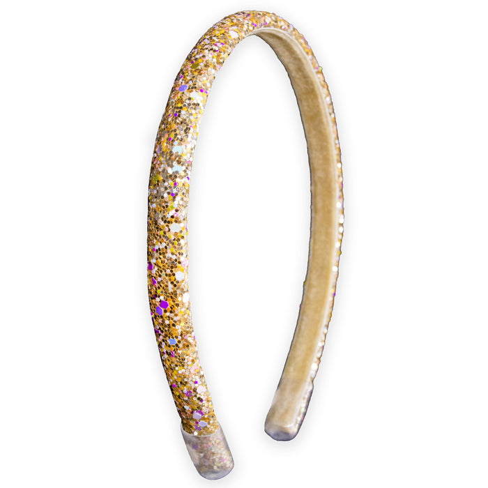 Thin Glitter Headband, Assorted Colors