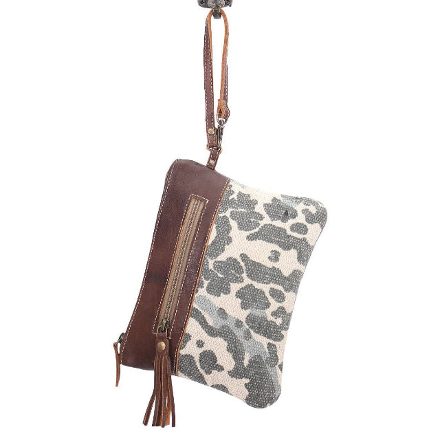 Myra Distressed Pouch Wristlet S-1600