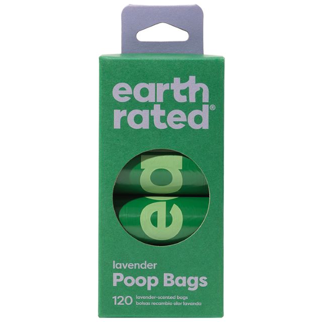 Earth Rated Lavender-Scented Dog Waste Bags, 120-Count