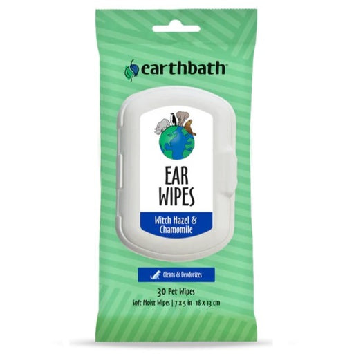 Earthbath® Ear Wipes for Dogs and Cats 30-Count