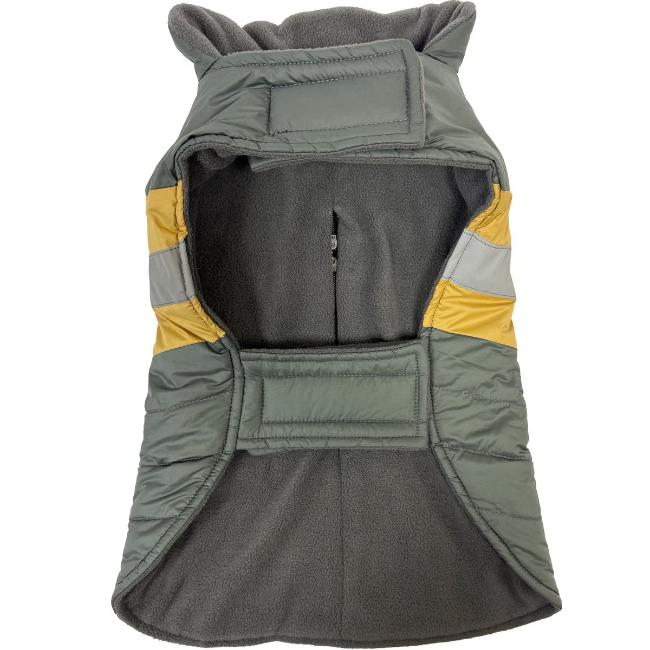 Eddie Bauer Riverbend Olive Dog Coat