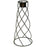 21" Tall Helix Gazing Globe Metal Stand